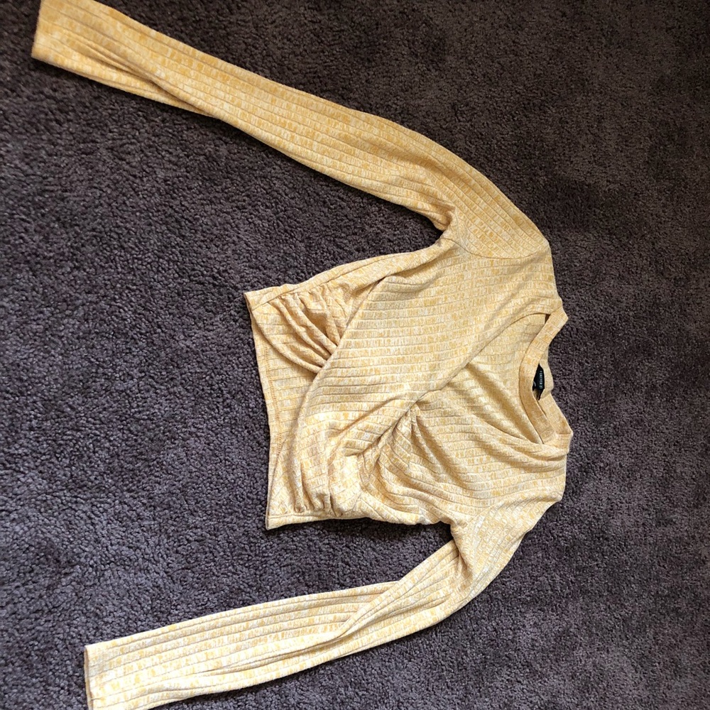 Crop top long sleeve